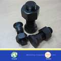 Zinc Plated/ Black Finish Bolt and Nut